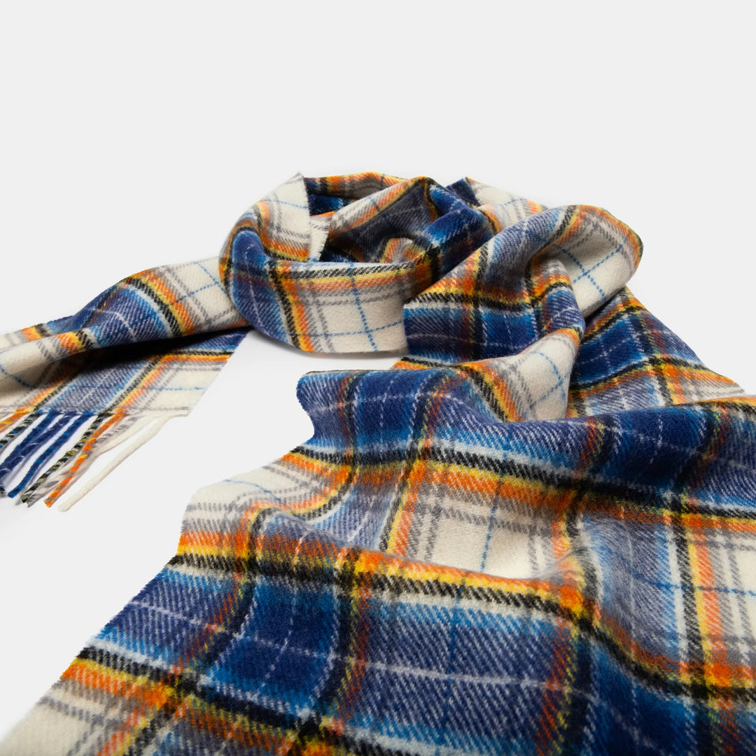 Antarctic Tartan Woollen Scarf