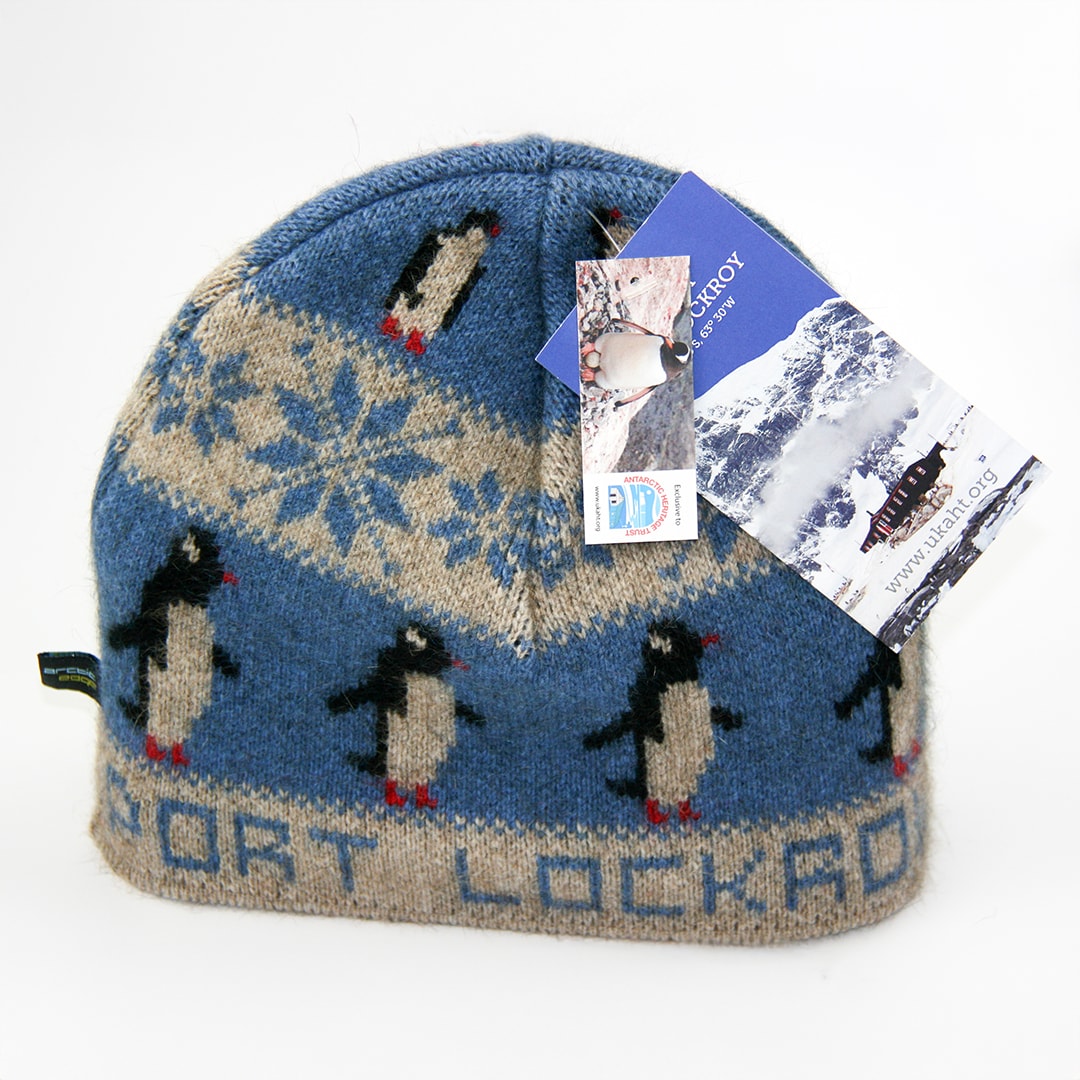 Port Lockroy Beanie – Blue