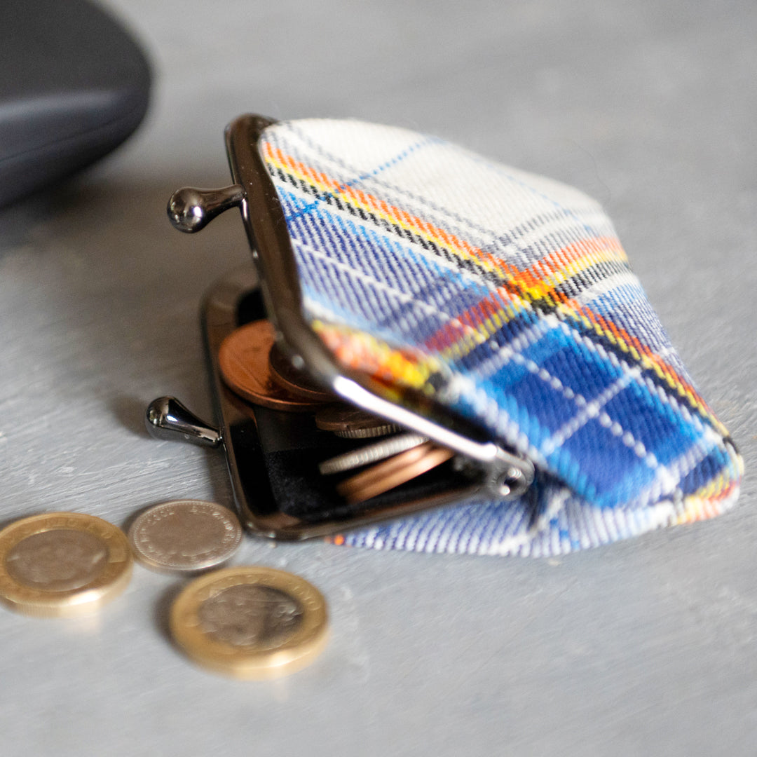 Antarctic Tartan Coin Purse