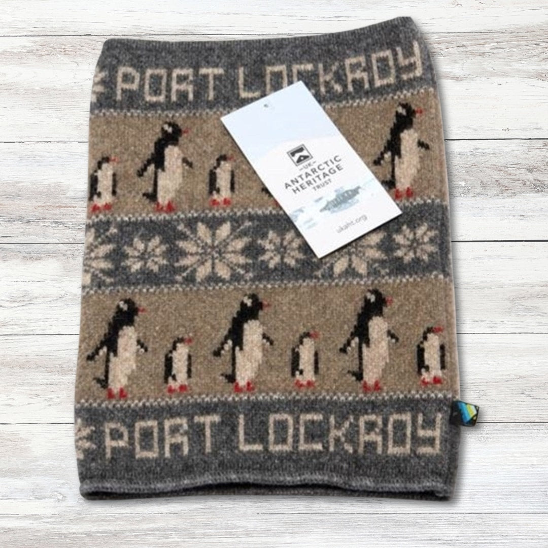 Port Lockroy Neck Gaiter - Grey