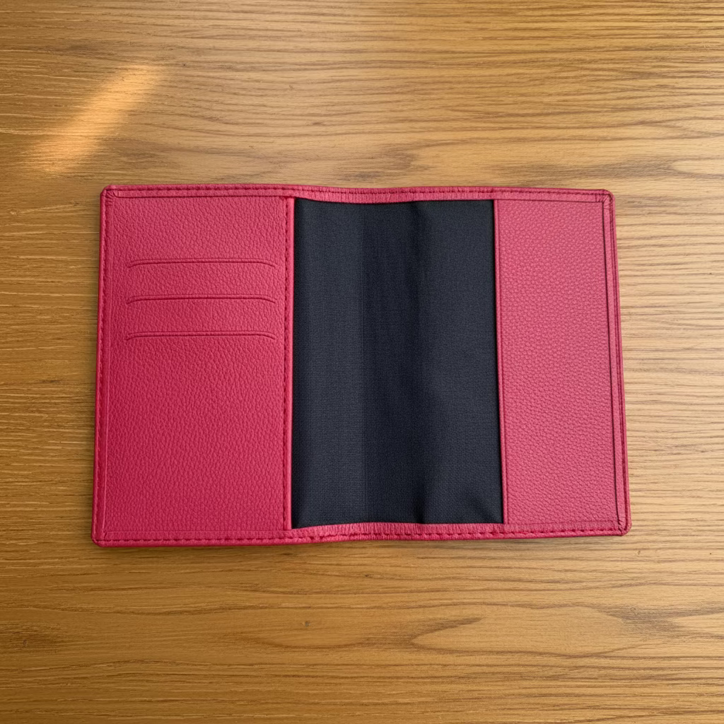 Port Lockroy Passport holder: made using recycled plastic bottles