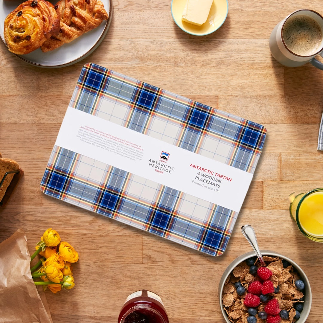 Antarctic Tartan Placemats (4pk)