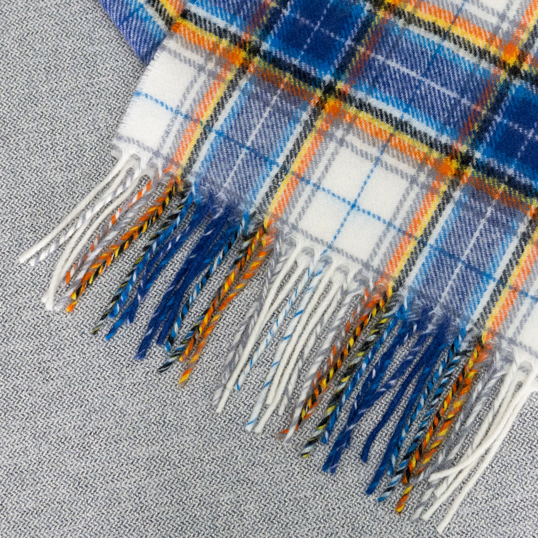 Antarctic Tartan Woollen Scarf