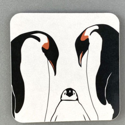 Penguin Family Coaster