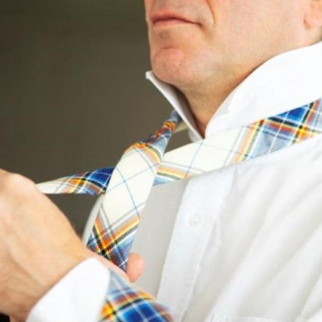 Antarctic Tartan Tie