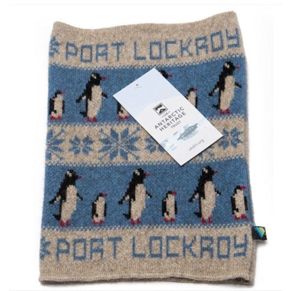 MORE COMING SOON! Neck Gaiter Port Lockroy Blue