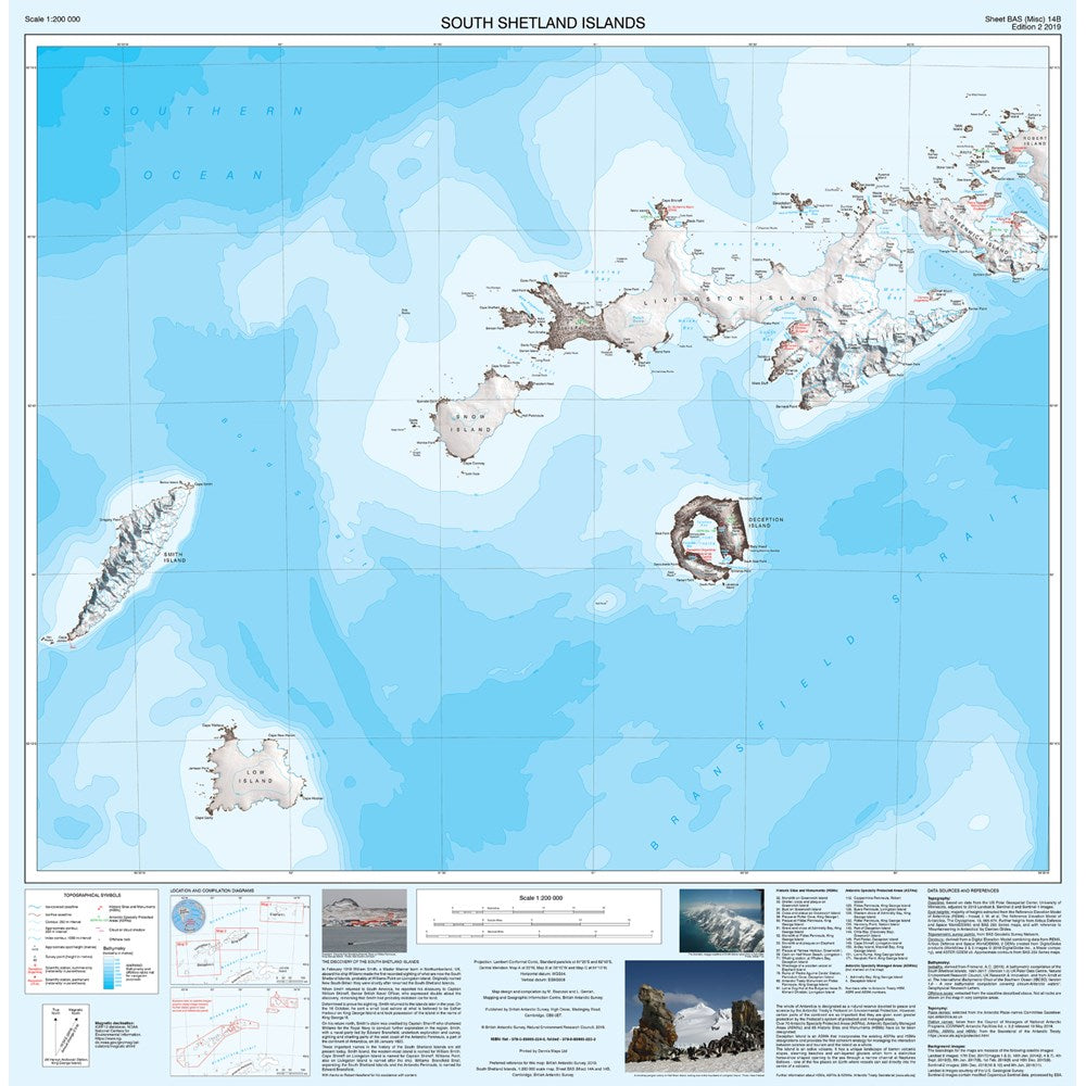 South Shetland Islands Map