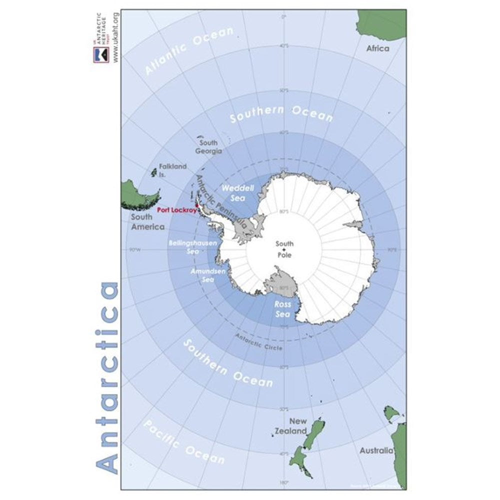 Antarctic Tea Towel