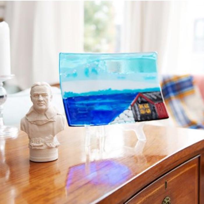 Port Lockroy Glass Salver