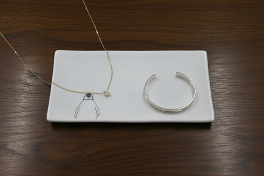 Penguin chick trinket tray