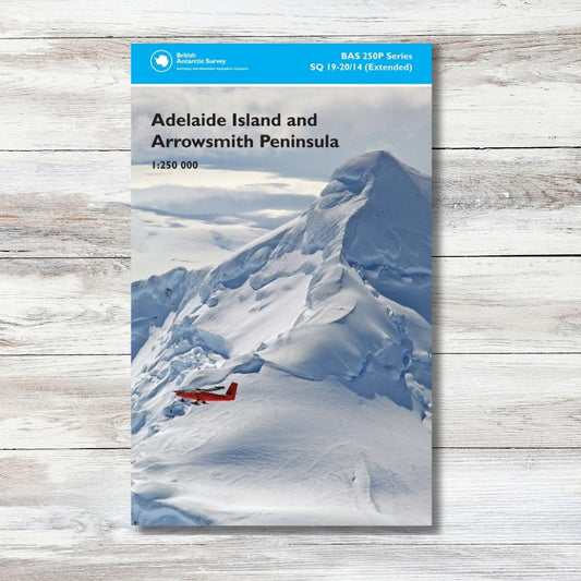 Adelaide Island & Arrowsmith Peninsula Map