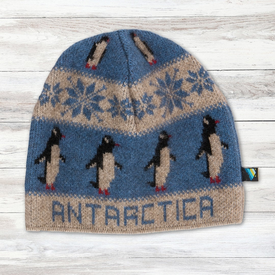 Port Lockroy Beanie - Blue