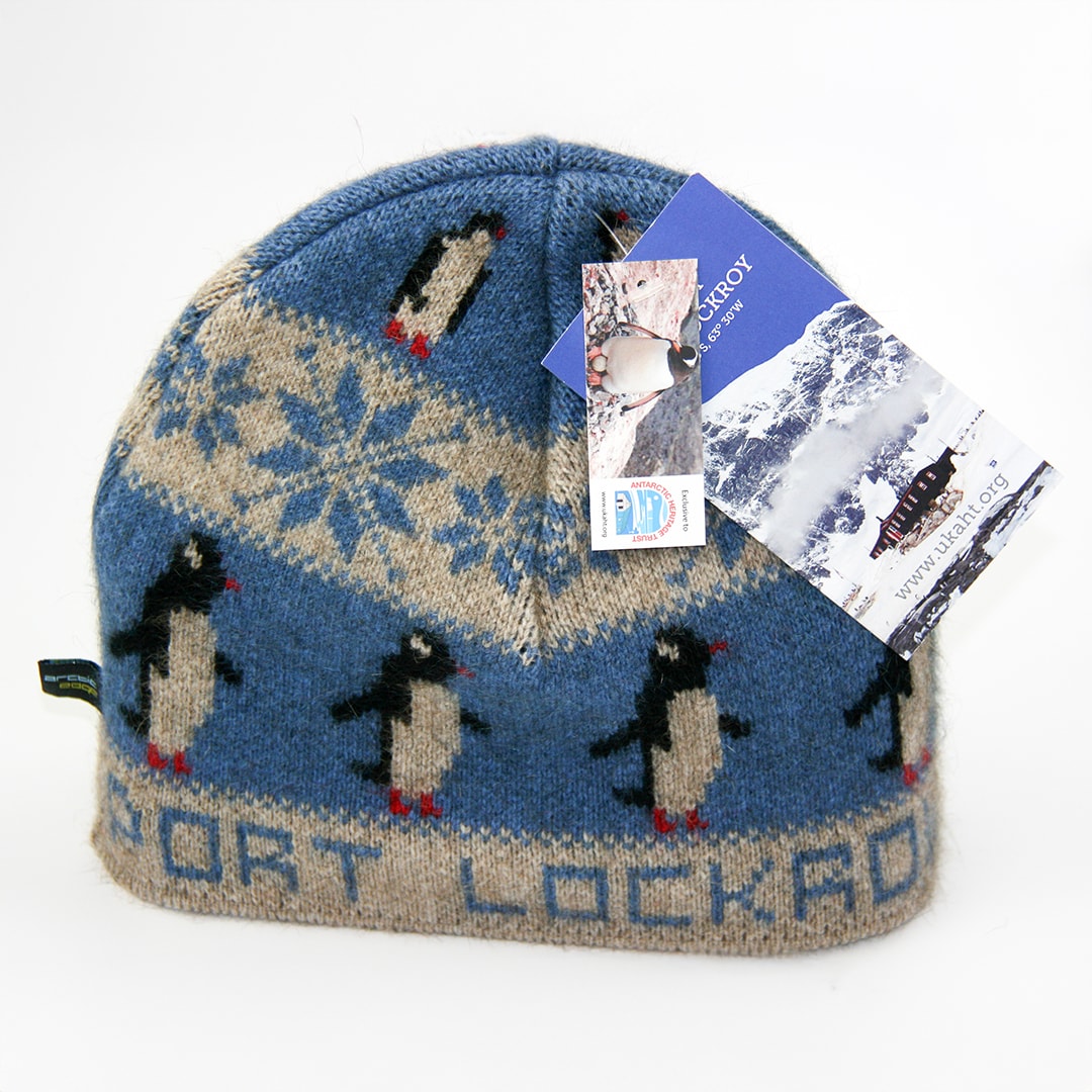 Port Lockroy Beanie - Blue