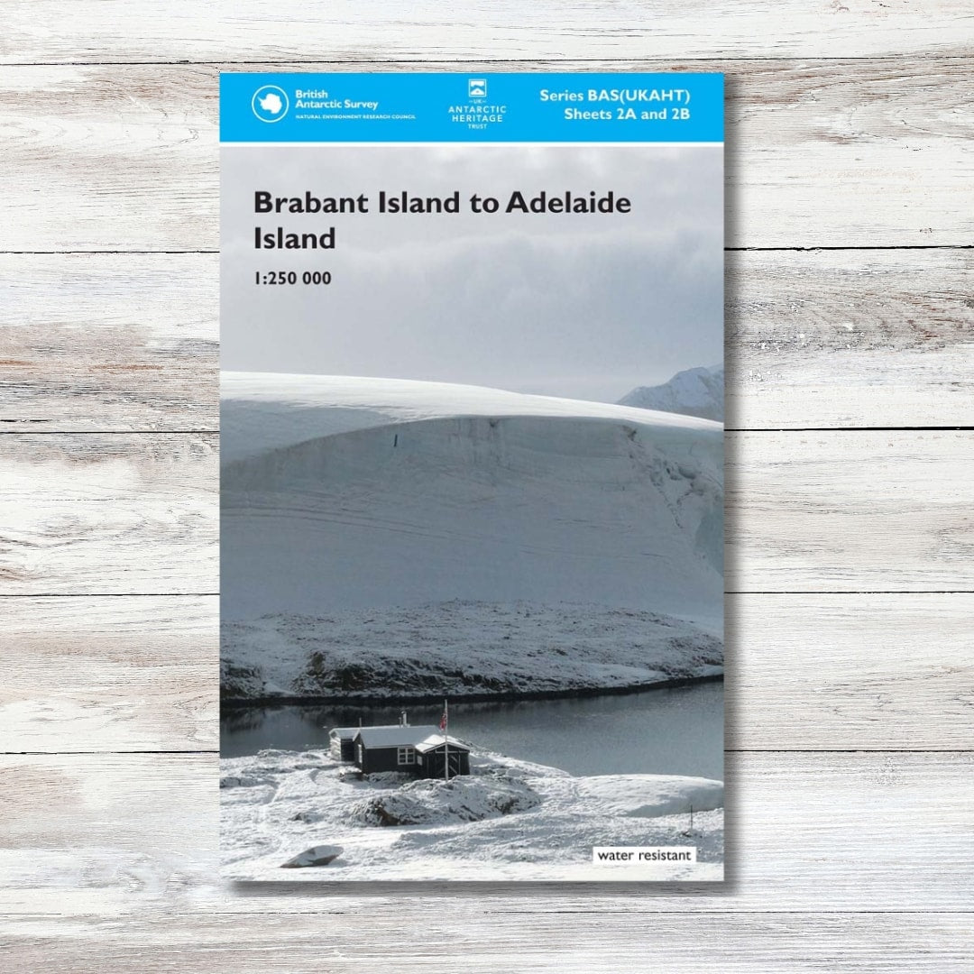 Brabant Island to Adelaide Island Map