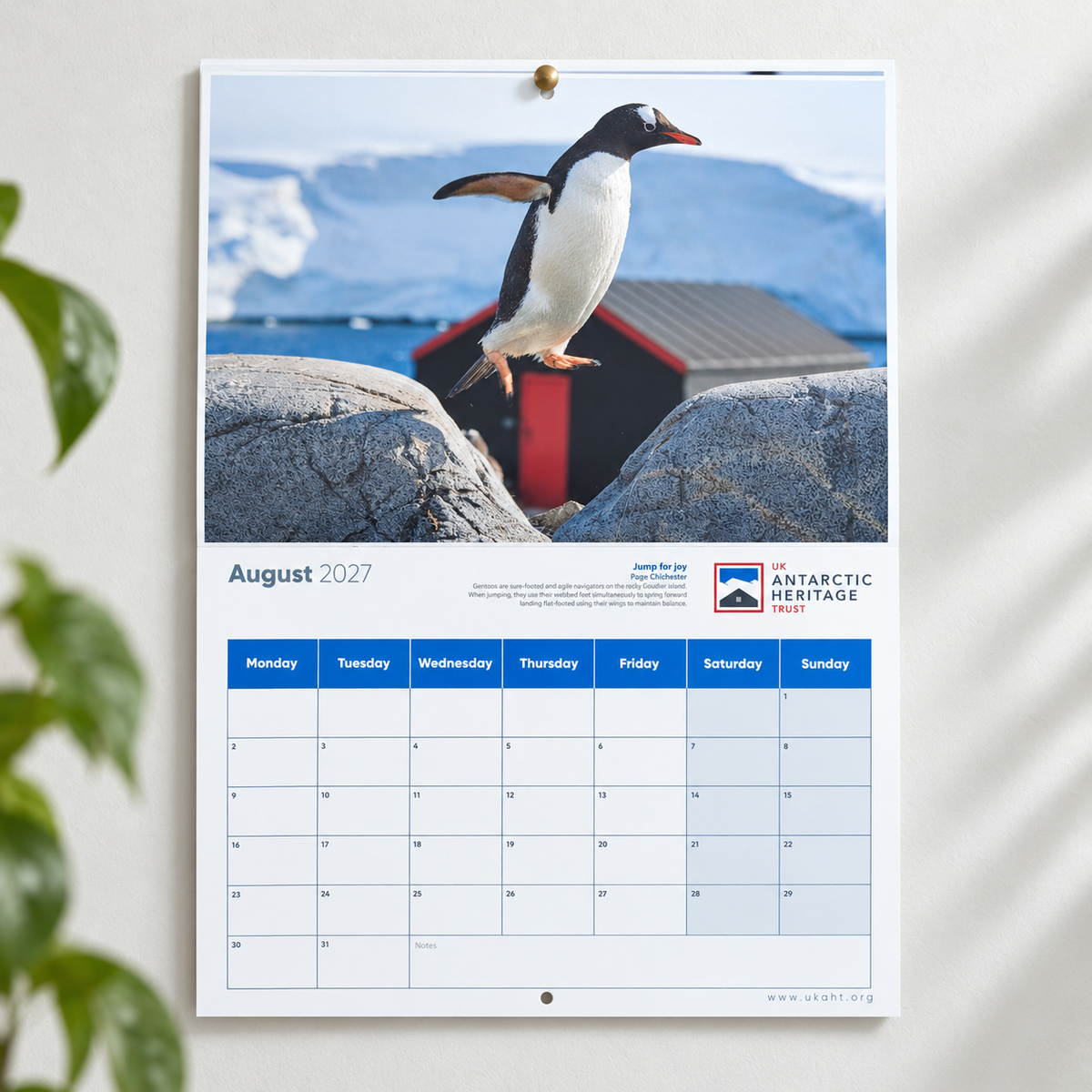 UKAHT Calendar 2027