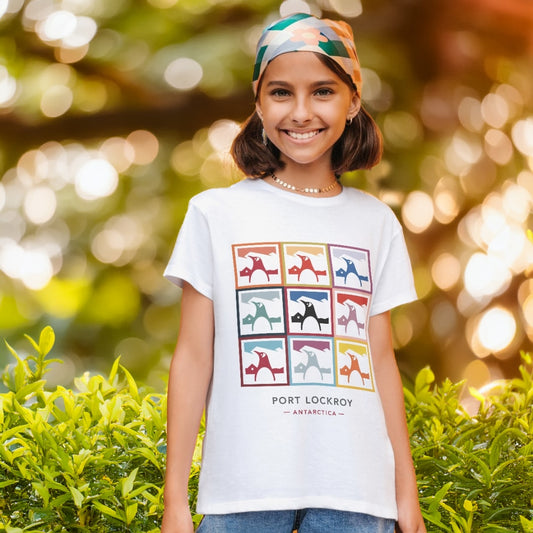 Children's Pop Art Gentoo T-Shirt