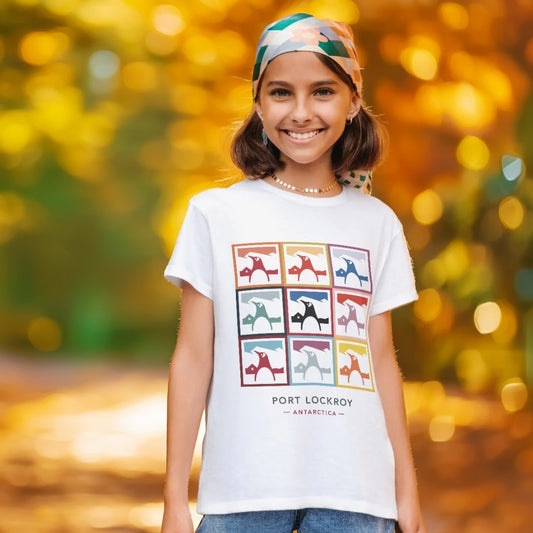 Children's Pop Art Gentoo T-Shirt