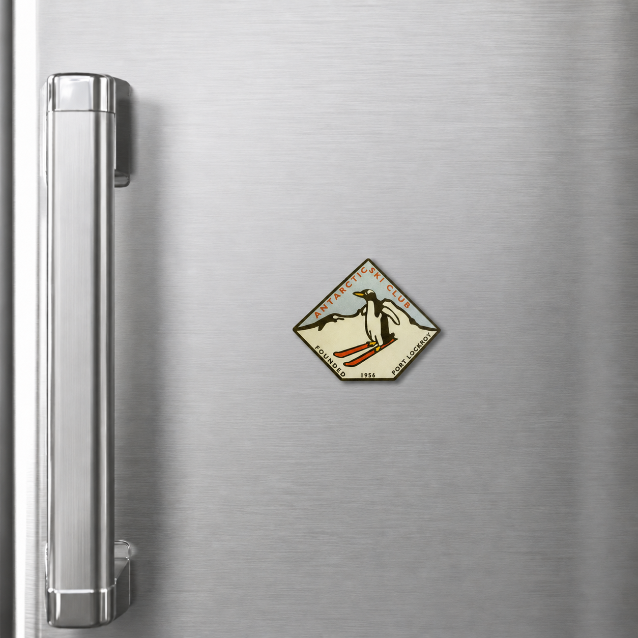 Antarctic Ski Club Fridge Magnet
