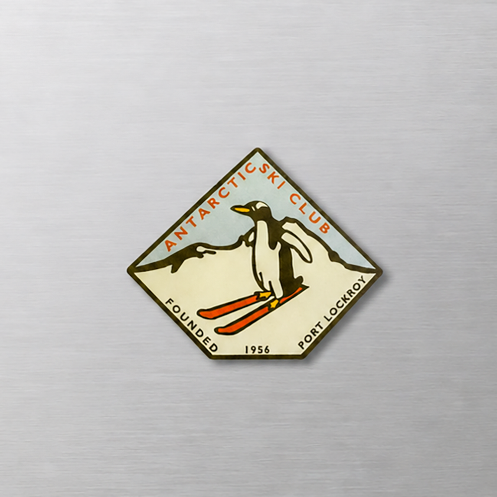 Antarctic Ski Club Fridge Magnet