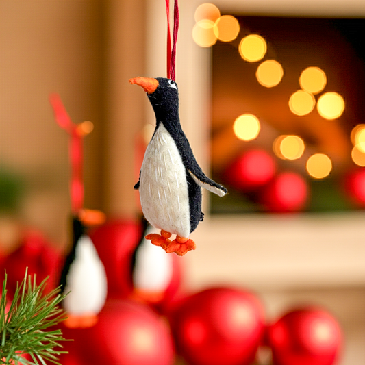 Gentoo hanging decoration