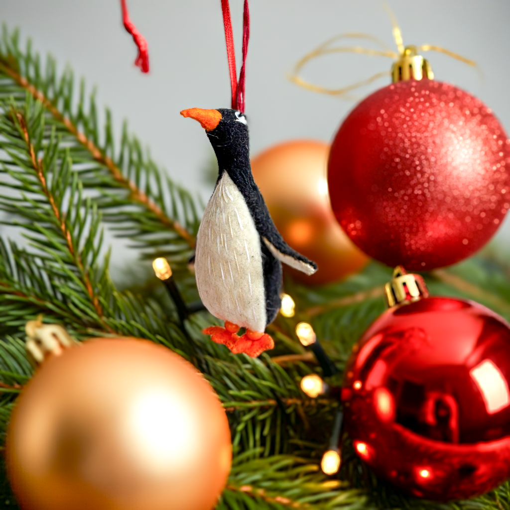 Gentoo hanging decoration