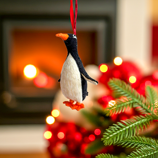 Gentoo hanging decoration