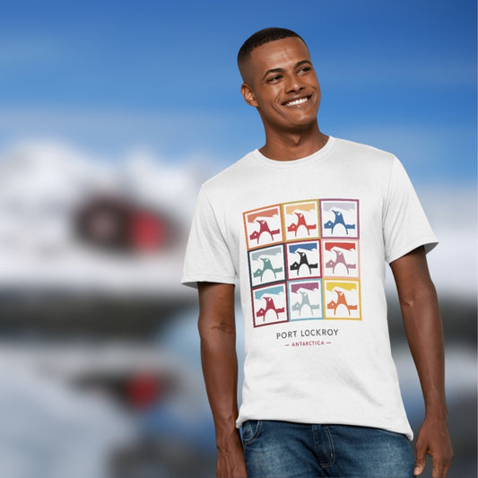 Adult Pop Art Gentoo T-Shirt