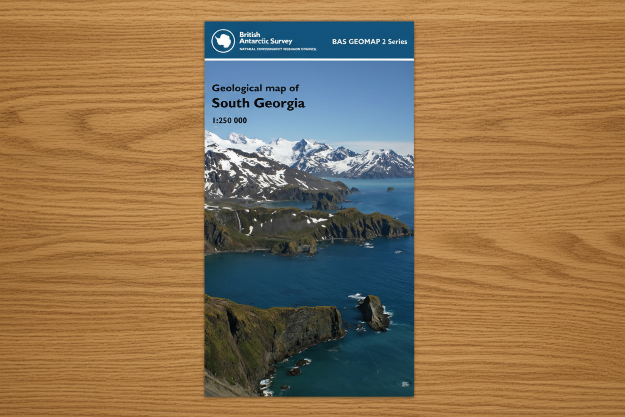 Geological map of South Georgia Map