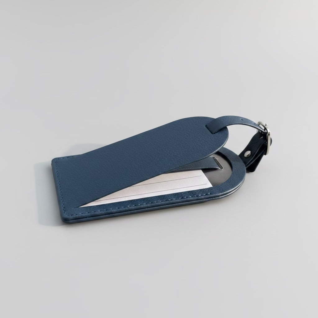 Port Lockroy Luggage Tag: made using recycled plastic bottles