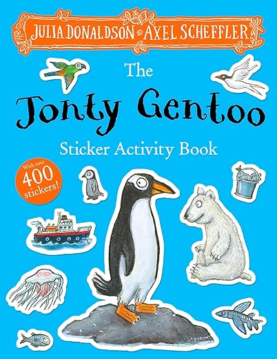 Jonty Gentoo Sticker Book