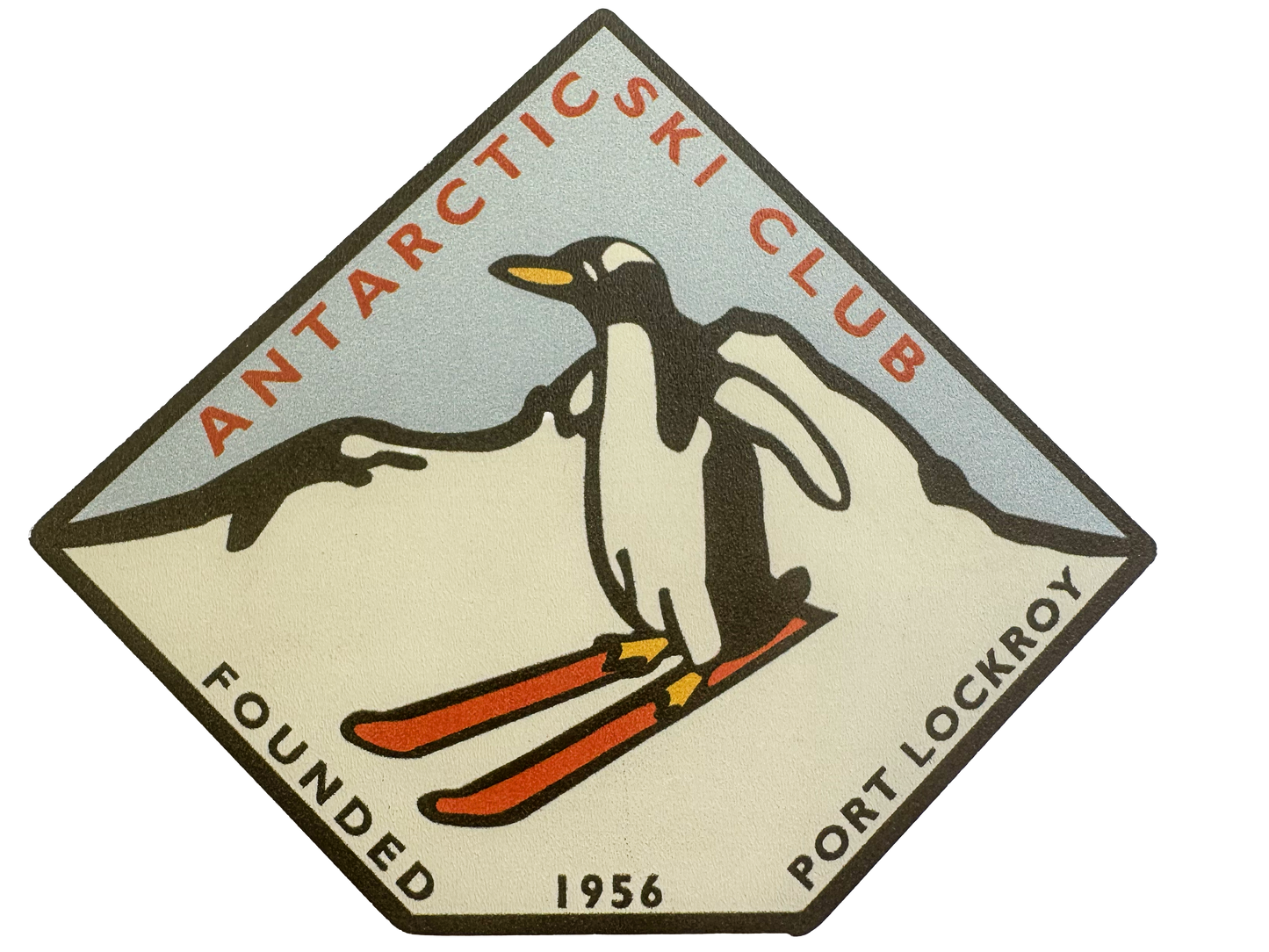 Antarctic Ski Club Fridge Magnet