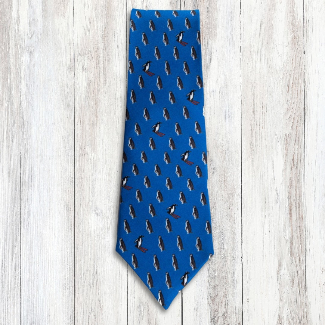 Ski Club Silk Tie