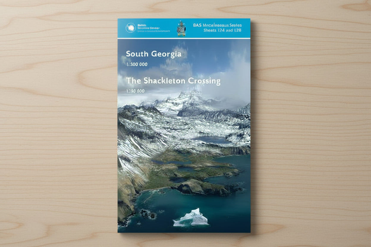 South Georgia and the Shackleton Crossing Map