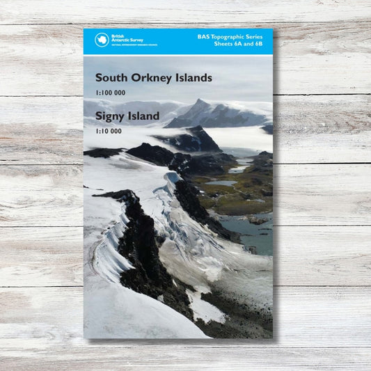 The South Orkney Islands and Signy Island Map