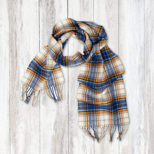 Antarctic Tartan Woollen Scarf