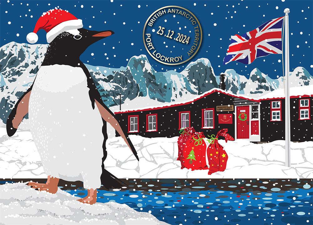 Christmas Postcards from Antarctica (arriving around Christmas)