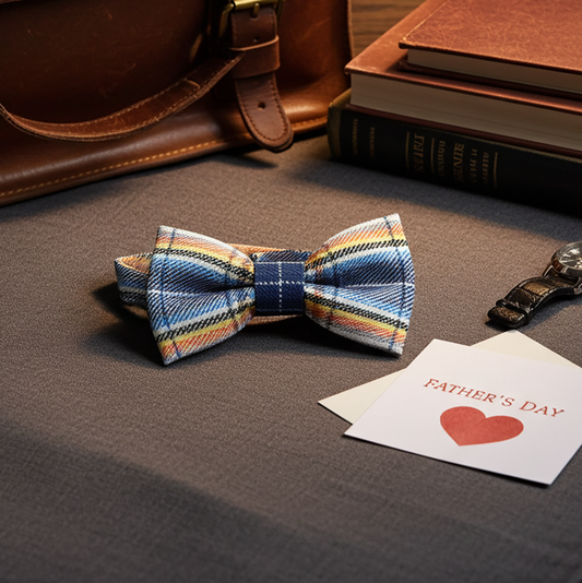 Antarctic Tartan Bow Tie