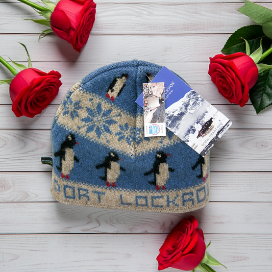 Port Lockroy Beanie – Blue