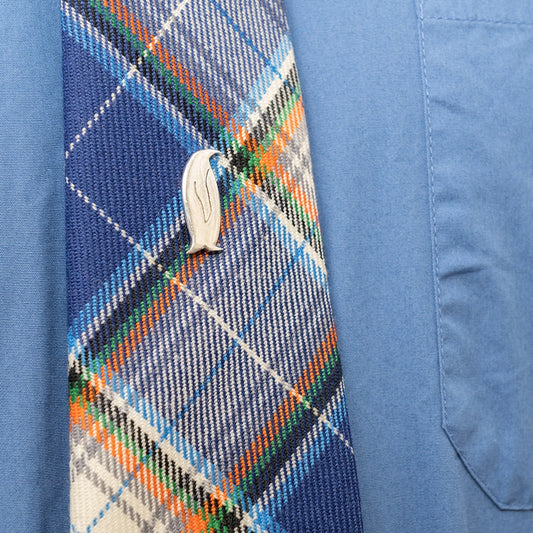 Silver Penguin Pin
