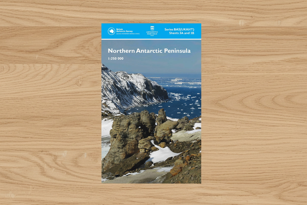 Northern Antarctic Peninsula Map