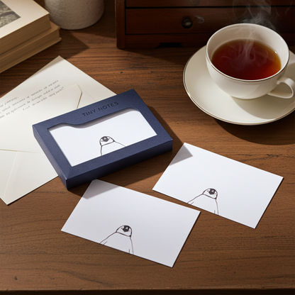 Penguin Tiny Note Cards 10 pack