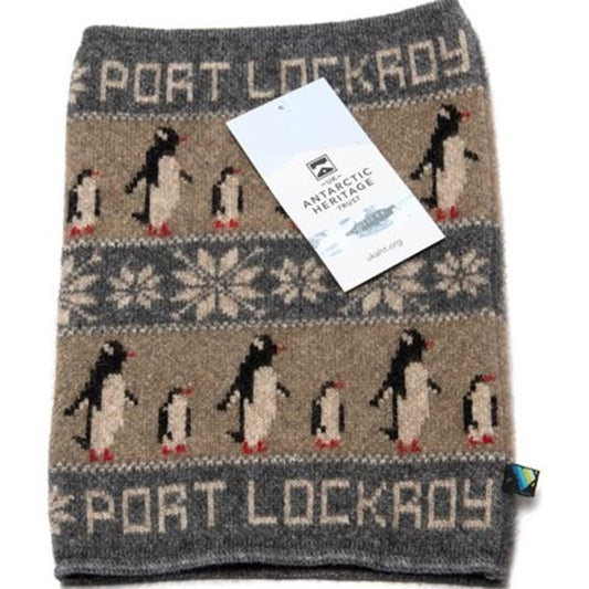 Neck Gaiter Port Lockroy Grey/Bark
