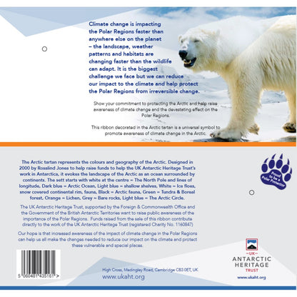 Arctic Tartan Climate Change Awareness Pin